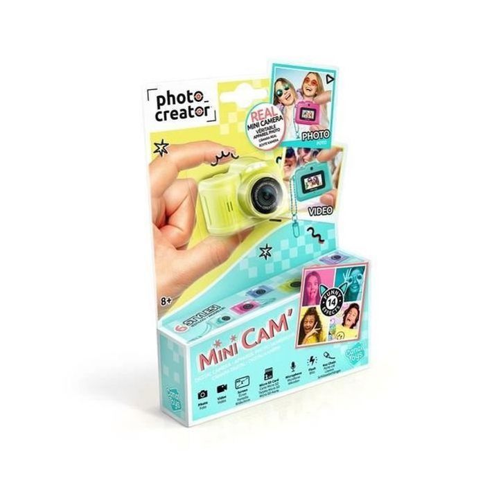 Canal Toys  Photo Creator  Mini Cam' Digital Photo and Video Camera  Pro - with Keychain and 1GB SD Card Included  CLK 062