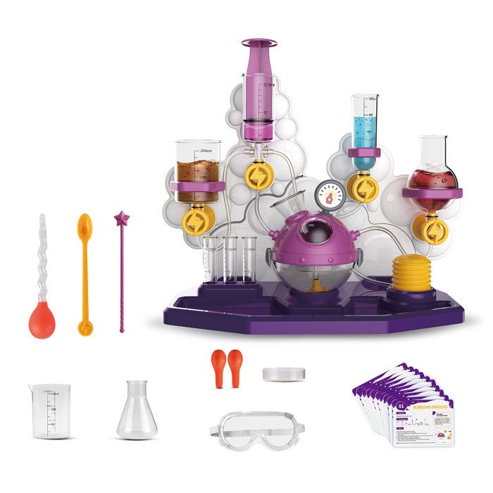 Canal Toys - So Science - Bubble Science Super Experiment Lab with 20 Science Activities - COS 006