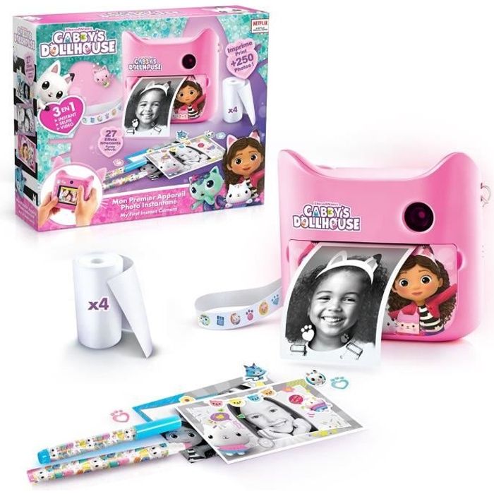 GABBY AND THE MAGIC HOUSE - Instant print camera - GAB 005 - Canal Toys