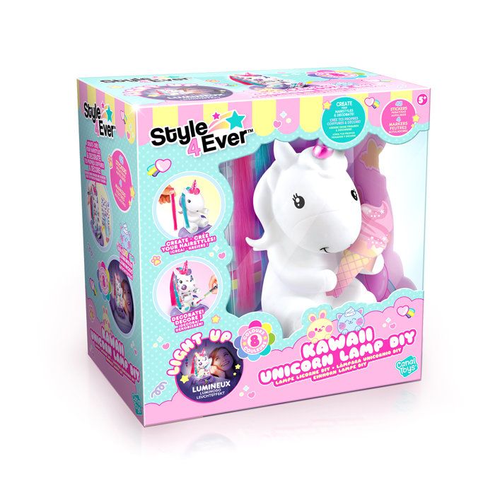 Style 4 Ever - Cosmic Unicorn Lamp to Decorate Collector's Edition - OFG 270 - Canal Toys
