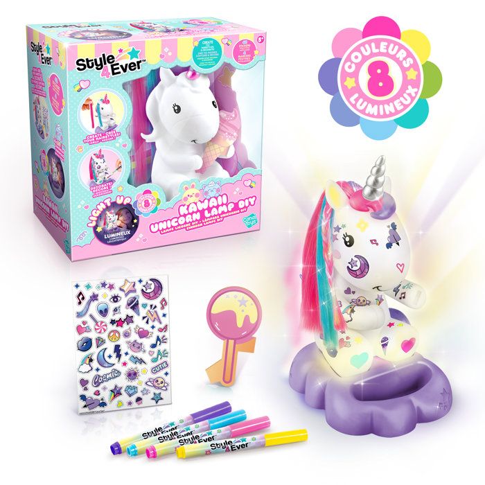 Style 4 Ever - Cosmic Unicorn Lamp to Decorate Collector's Edition - OFG 270 - Canal Toys
