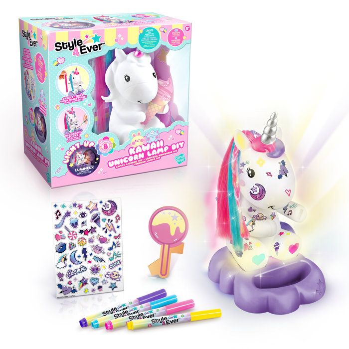 Style 4 Ever - Cosmic Unicorn Lamp to Decorate Collector's Edition - OFG 270 - Canal Toys