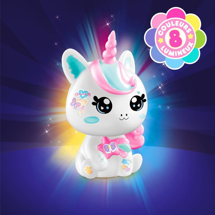 Canal Toys Style 4 Ever - Y2K DIY Luminous Unicorn to decorate - Collector's Edition - Creative Hobbies for Children - OFG 293