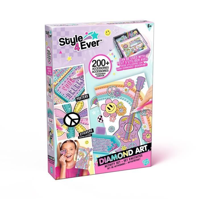 Canal Toys - STYLE 4 EVER - Diamond Art Kit - Compatible with the Diamond Art LED case - OFG 321