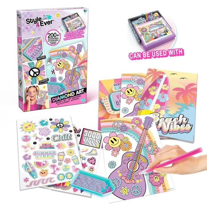 Canal Toys - STYLE 4 EVER - Diamond Art Kit - Compatible with the Diamond Art LED case - OFG 321
