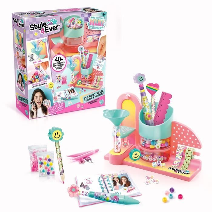 Canal Toys - STYLE 4 EVER - Mini Stationery Factory: mini pens, pencils and notebooks - OFG 323