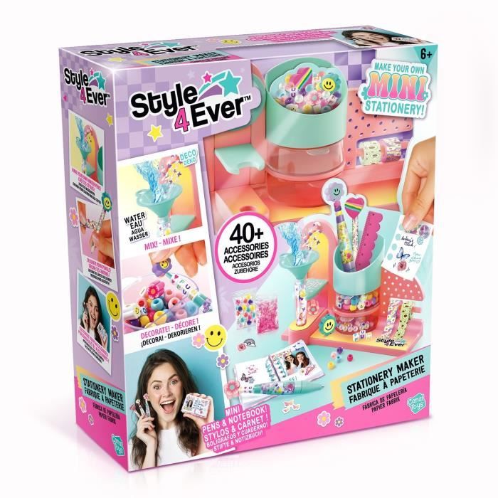 Canal Toys - STYLE 4 EVER - Mini Stationery Factory: mini pens, pencils and notebooks - OFG 323
