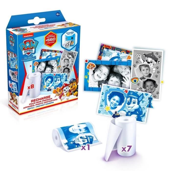 Canal Toys - Paw Patrol Instant Camera Refill - photo, selfie, video