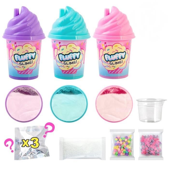 SO SLIME DIY DIY fluffy slime kit - SSC 101 - Set of 3