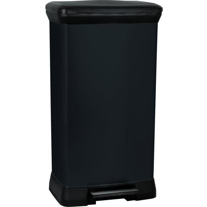CURVER Pedal bin - 50 L - Black