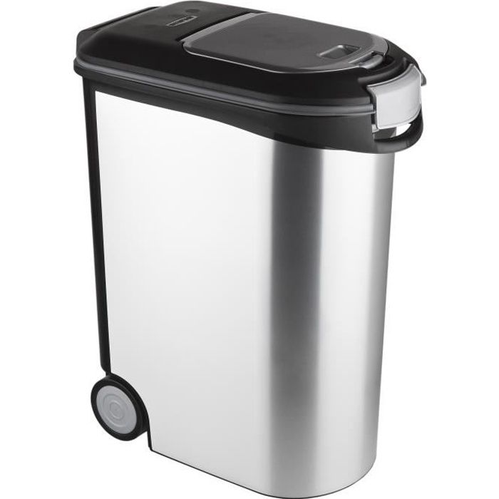 Curver container of animal food 20 kg 54 l silver