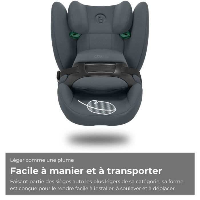 CBX BY CYBEX - Car seat Gr. 1/2/3 Pallas B i-Size Cobblestone Grey-Dark Gray - Gray