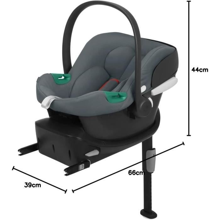 Auto seat ATON B2 I -SIZE - BASE ONE INCLUSE - GROUP 0+ - Steel gray