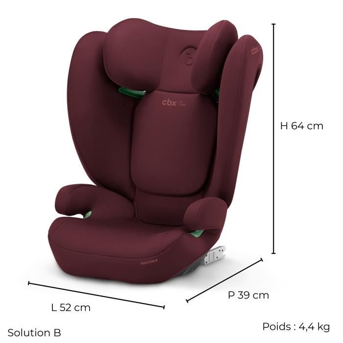AUTO SEP SOLUTION B I -FIX DYNAMIC RED CYBEX - Group 2/3 - Red
