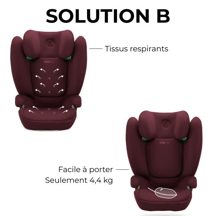 AUTO SEP SOLUTION B I -FIX DYNAMIC RED CYBEX - Group 2/3 - Red