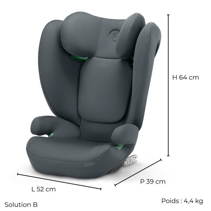 Auto Solution B I -Fix Steel Gray Cybex - Group 2/3 - Gray
