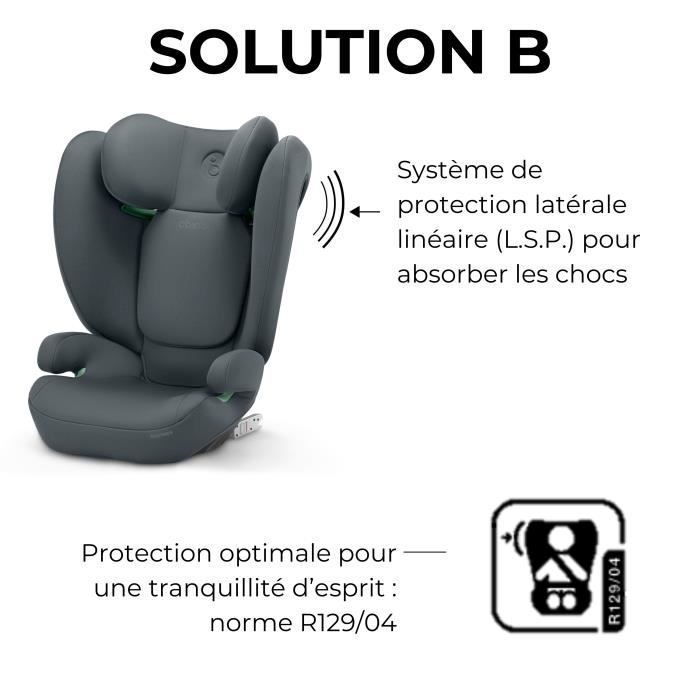 Auto Solution B I -Fix Steel Gray Cybex - Group 2/3 - Gray
