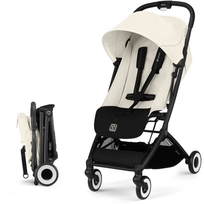 CYBEX - Ultra-compact and comfortable stroller - ORFEO - 4 wheels - Canvas White