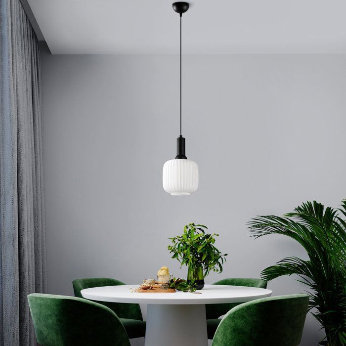 D BY M.RED Black Chandelier - Metal and Glass - Modern - Lighting Design