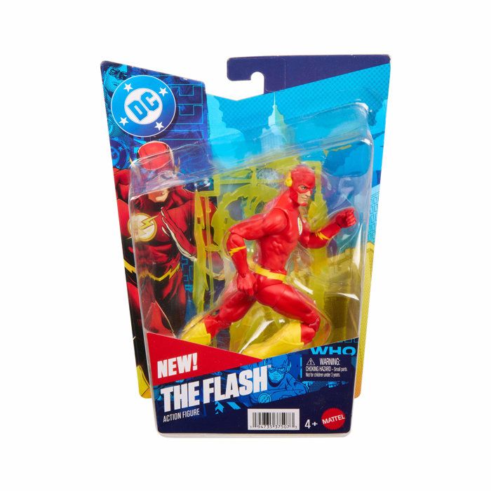 Articulated Figure - DC Premier - Flash 16.5 cm - 22 points of articulation - Speed effect accessories - Ages 4 and up