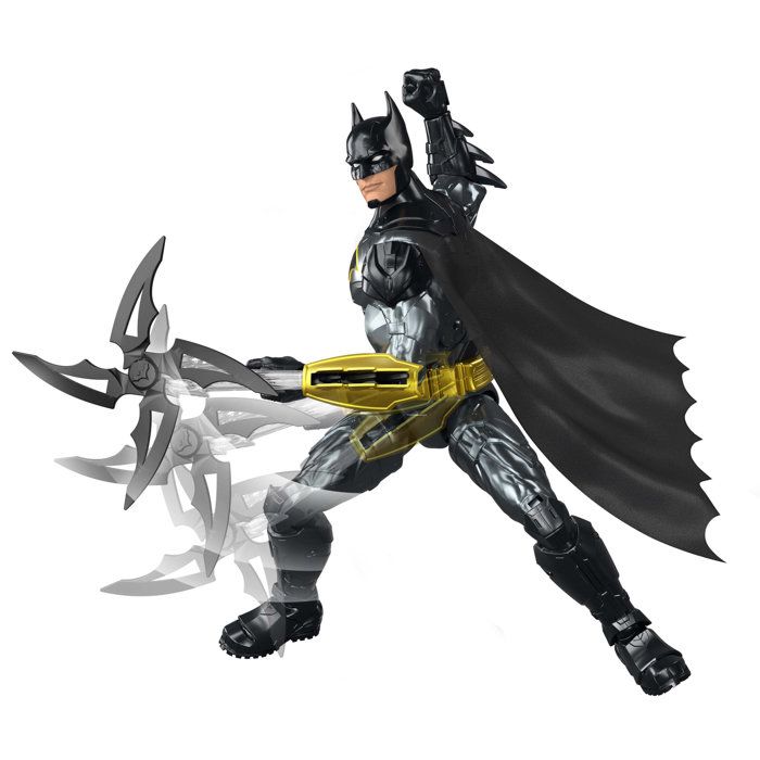 Articulated Figure - DC - Batman: Enemy of Crime, 30 cm - Over 25 sounds and phrases - Includes 4 weapons - Ages 4 and up