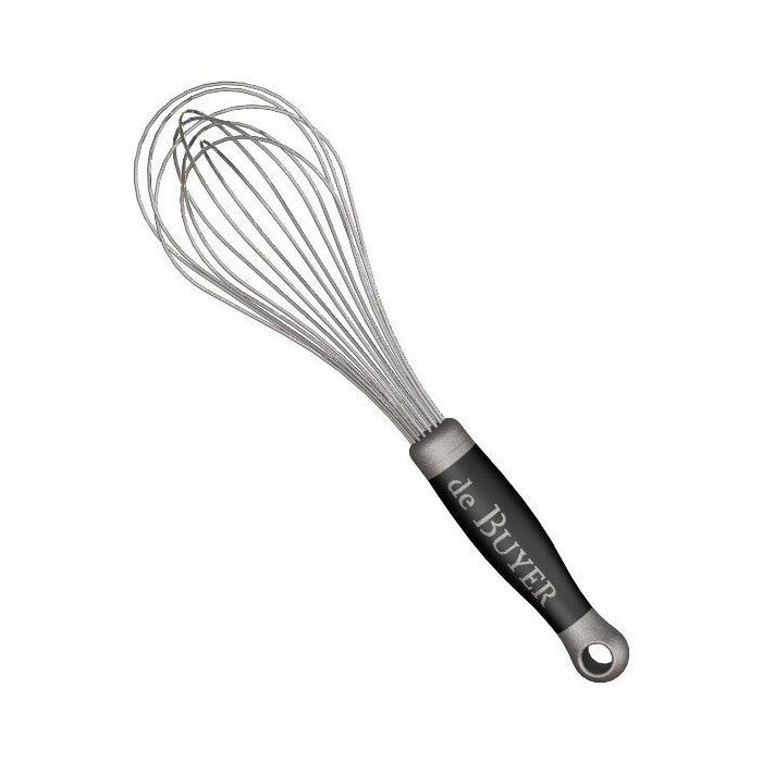 Universal whisk stainless steel - Göma 25 cm - Silver and black