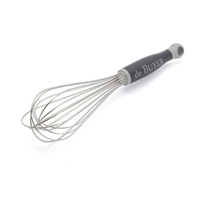 Universal whisk stainless steel - Göma 30 cm - Silver and black