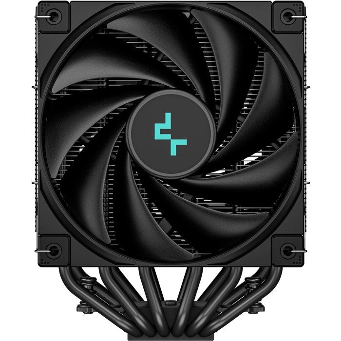 DEEPCOOL AK620 Zero Dark CPU cooler (Black) - 2x120mm - Intel LGA 1700/1200/115x/20xx compatible - AMD AM5/AM4
