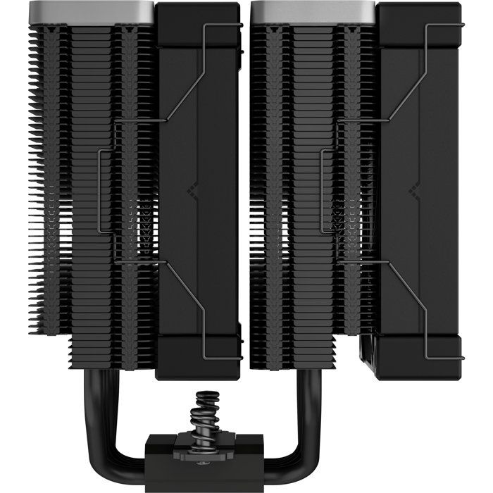 DEEPCOOL AK620 Zero Dark CPU cooler (Black) - 2x120mm - Intel LGA 1700/1200/115x/20xx compatible - AMD AM5/AM4