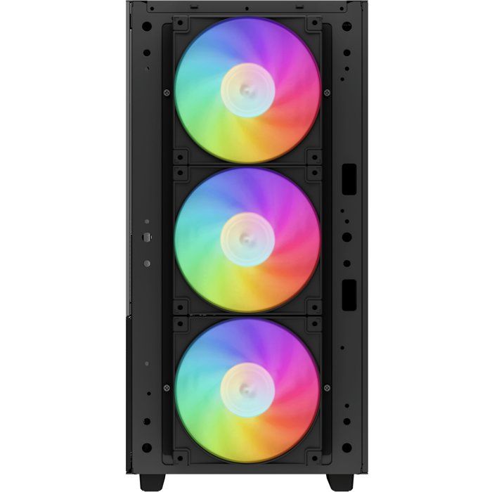PC case - DEEPCOOL - CH560 Digital (Black) - Medium tower - ATX format - 3x140mm A-RGB + 1x120mm A-RGB
