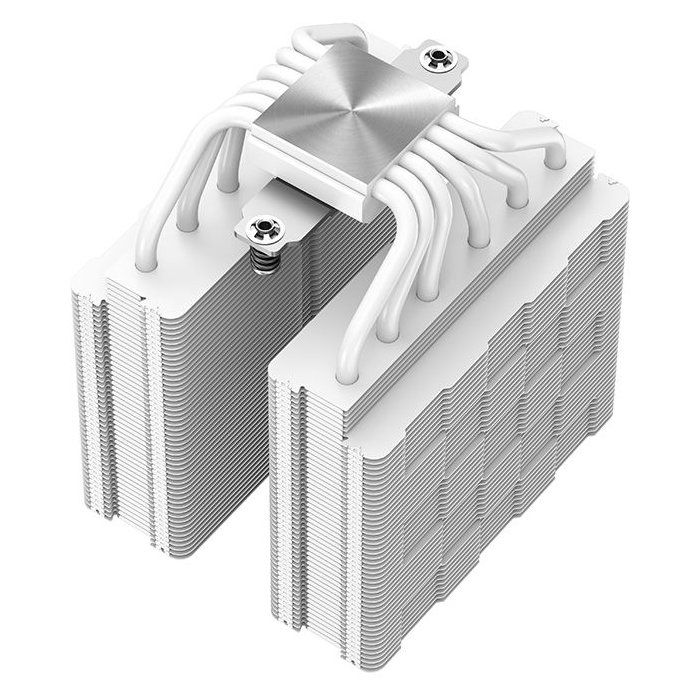 DEEPCOOL Gammaxx AG620 ARGB (White) - A-RGB CPU Cooler - 2x120mm