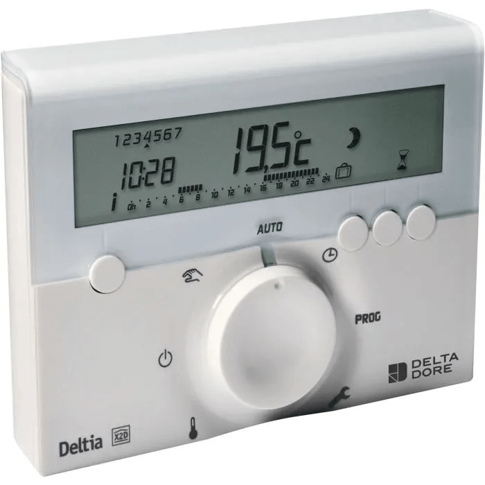 DELTA DORE Room thermostat Deltia 8.00 programmable electronic wired