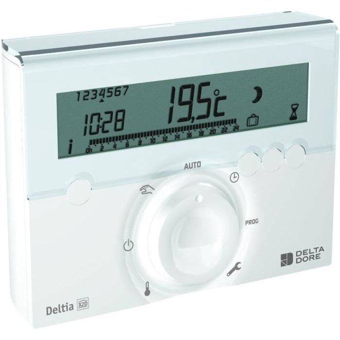 DELTA DORE Thermostat Deltia 8.03 programmable radio