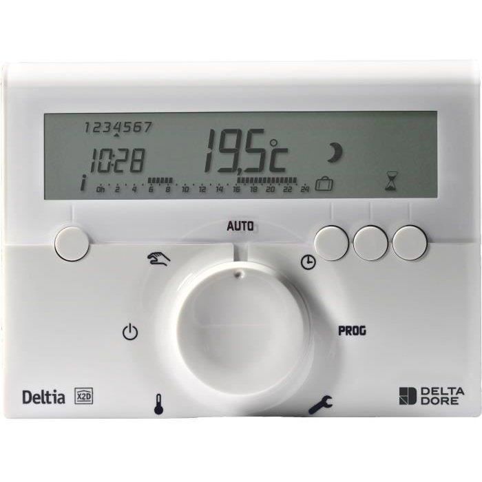 DELTA DORE Thermostat Deltia 8.03 programmable radio