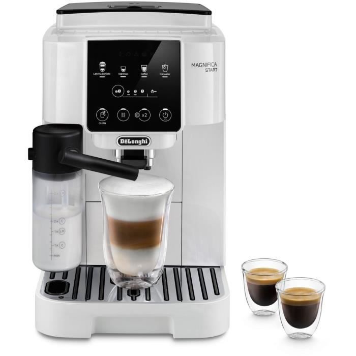 DELONGHI ECAM220.61.W grinder espresso machine - stainless steel