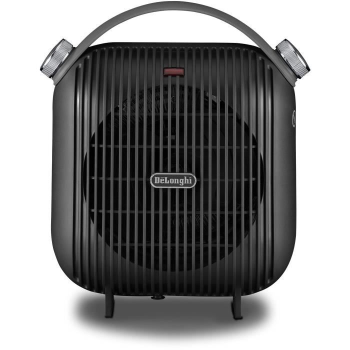 DELONGHI classic fan heater - 2400W - 2 heating stages - Adjustable safety thermostat - IP21