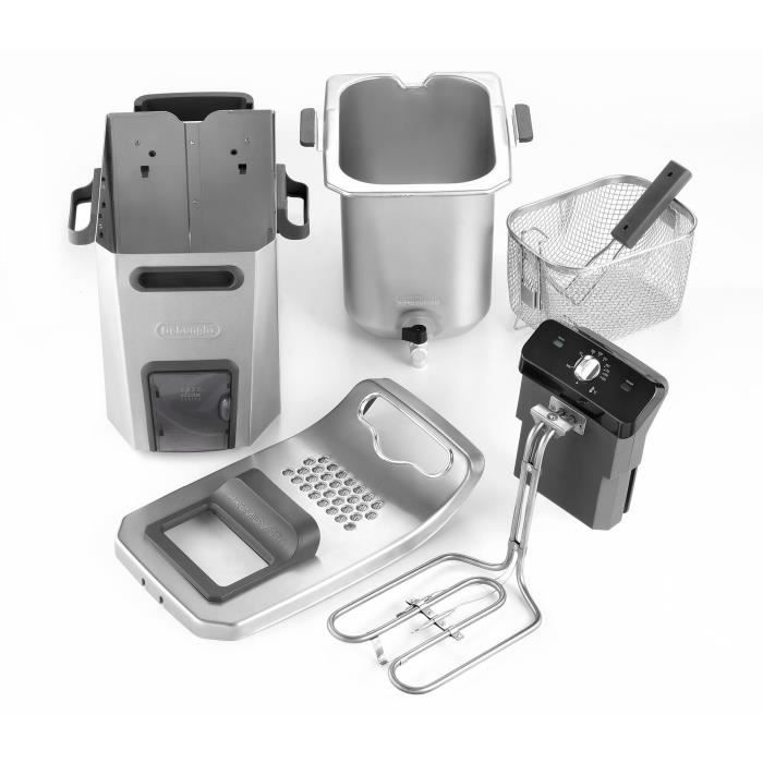 DELONGHI F44532CZ Semi -professional electric fryer Premiumfry - Stainless steel