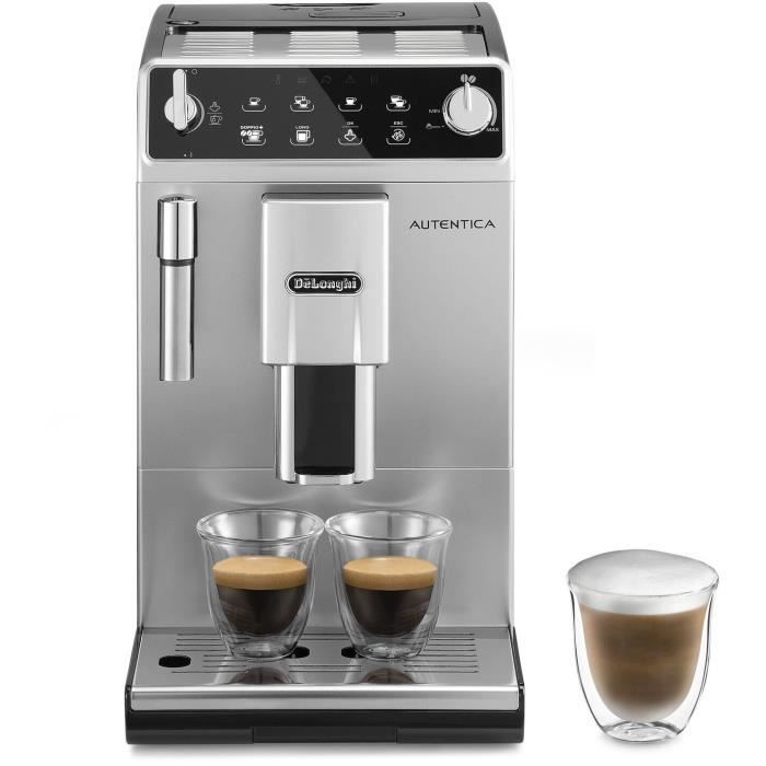 DELONGHI ETAM29.510 SB Automatic espresso machine with Autentica grinder - Stainless steel