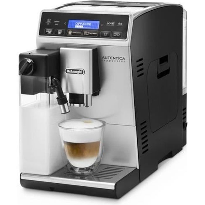 DELONGHI ETAM29.660.SB Expresso broyeur Authentic Cappuccino - Silver