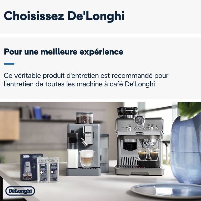 DELONGHI 5513296011 ECODECALK MINI - coffee maker descaler - 2 x 100 ml