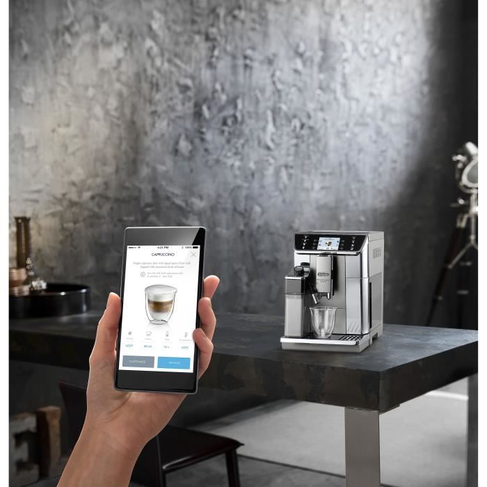 DELONGHI ECAM650.55.MS Expresso Connected crusher Primadonna Elite - Gray