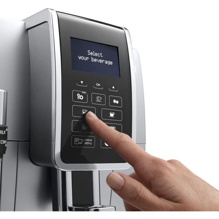 Delonghi Ecam 350.35.SB Expresso Dinamica Screening 4 Recipes - Silver
