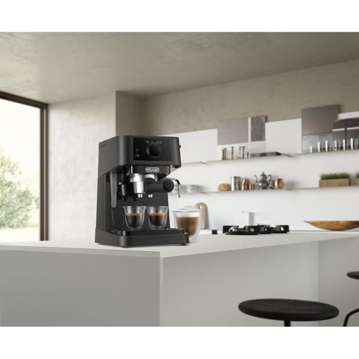 Expresso machine - Delonghi - EC235.BK - Black - Steam nozzle - ESE compatible