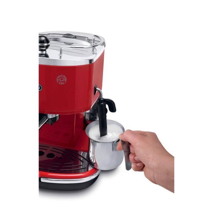 DELONGHI ECO 311.R Icona Classic Espresso Machine - Red