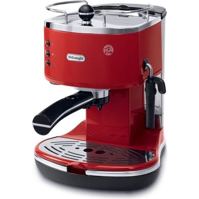 DELONGHI ECO 311.R Icona Classic Espresso Machine - Red
