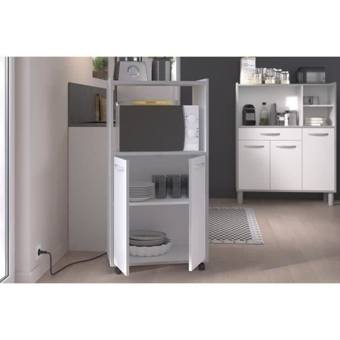 READY Kitchen trolley L 60cm White