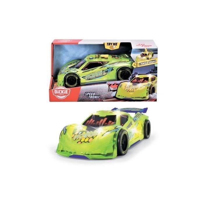 Dickie Car - Light Streak Speed Tronic 20cm - Sound and Light Functions - For Children aged 3