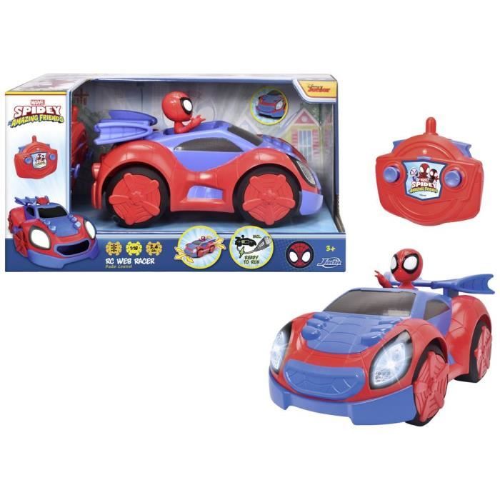 Spidey - Radio controlled car - 27cm - Turbo function - Rechargeable battery via USB cable