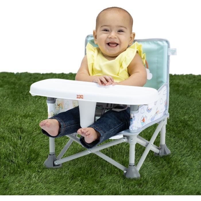 DISNEY BABY Winnie the Pooh Booster Chair, Pop 'n Sit Booster, Indoor, Outdoor, Practical and Compact, Quick Fold,