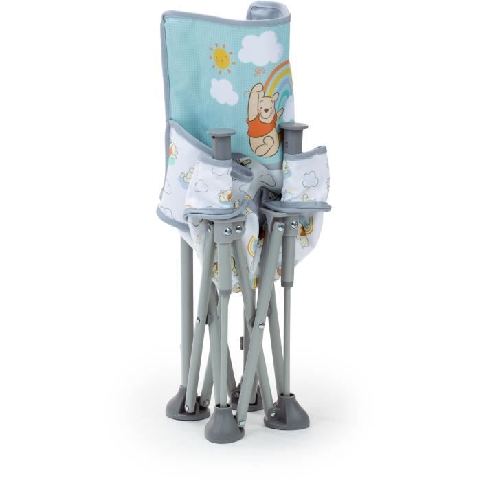 DISNEY BABY Winnie the Pooh Booster Chair, Pop 'n Sit Booster, Indoor, Outdoor, Practical and Compact, Quick Fold,